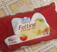 Fettine di formaggio fuso