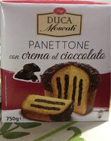 Panettone con crema al cioccolato