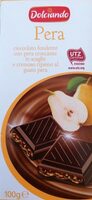 Cioccolato fondente con pera