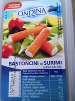 Bastoni du surimi