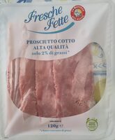 Prosciutto cotto alta qualità solo 2% di grassi