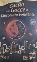 Frollini al cacao con Gocce di Cioccolato Fondente