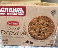 Biscotti digestive avena e cioccolato