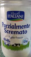 Latte fresco parzialmente fresco