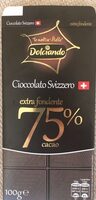 Cioccolato Svizzero 75% Cacao