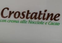 Crostatine con crema di nocciole e cacao