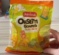 Orsetti gommosi gusti frutta