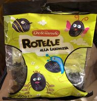 Rotelle alla liquirizia