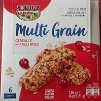 Multi Grain (Mirtilli Rossi e Cioccolato Bianco)