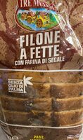 Filone a fette farina di segale