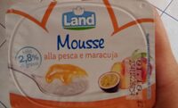 Mousse alla pesca e maracuja