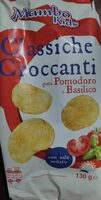 Classiche croccanti al gusto pomodoro e basilico
