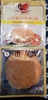 2 cheeseburger tacchino e pollo