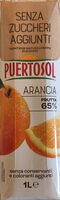 Bevanda analcolica a base di succo di arancia da concentrato