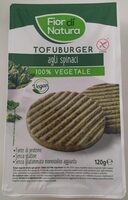 Tofuburger spinaci