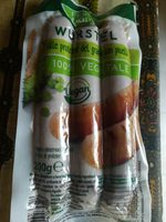 Würstel 100% vegetale alle proteine del grano can piselli