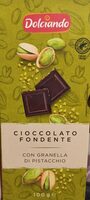 Cioccolato extra fondente con pistacchio
