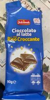 Cioccolato al latte con riso croccante