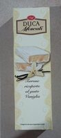 Torrone ricoperto al gusto vaniglia