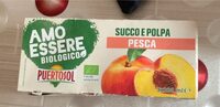 Succo e polpa pesca