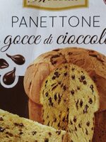 Panettone con gocce di cioccolato