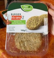 Burger alla caprese