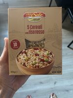 Cereali con riso rosso