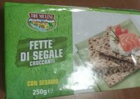 Fette di segale croccanti con sesamo
