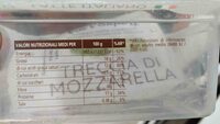 Treccia di mozzarella
