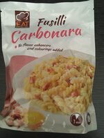 Fusilli carbonara