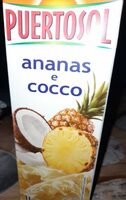 Succo ananas e cocco
