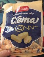 Caramelle ripiene alla crema