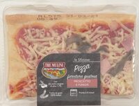 Pizza farcitura gustosa Prosciutto e funghi