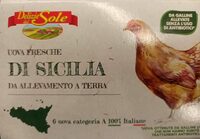 Uova fresche  di Sicilia