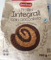 I Frollini Integrali con cioccolato