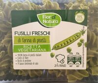 Fusilli freschi piselli