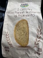 Crostini con farina integrale di frumento