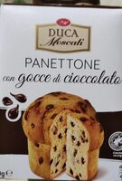 Panettone con gocce di cioccolato