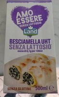Besciamella senza lattosio