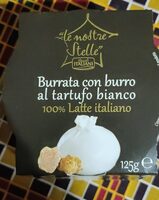 Burrata con burro al tartufo bianco