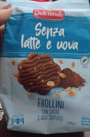 Frollini con cacao Senza latte e uova