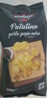 Patatine gusto pepe nero