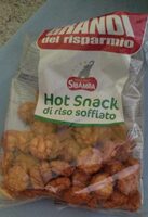 Hot snack di riso soffiato