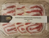 Pancetta arrotolata nostrana