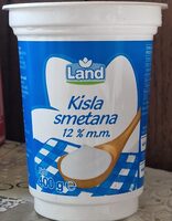 Kisla smetana 12 % m.m.