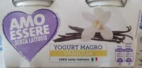 Yogurt magro alla vaniglia senza lattosio