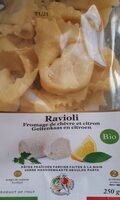 Ravioli Fromage de chèvre et citron