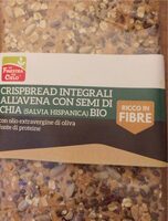 Crispbread integrali all’avena con semi di chia