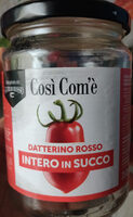 Dattorino rosso intero in succo