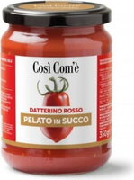 Datterino rosso pelato in succo